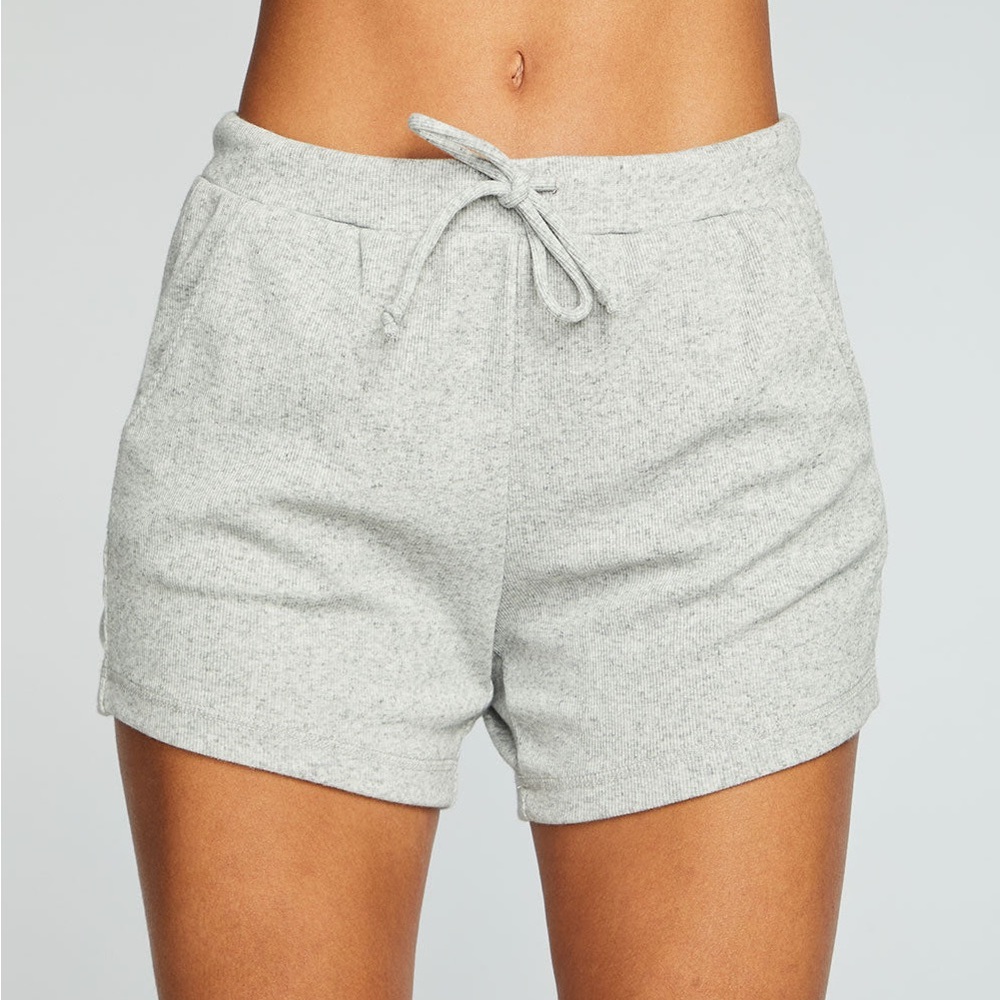 NWT Chaser LINEN RIB RESORT SHORTS in Platinum
